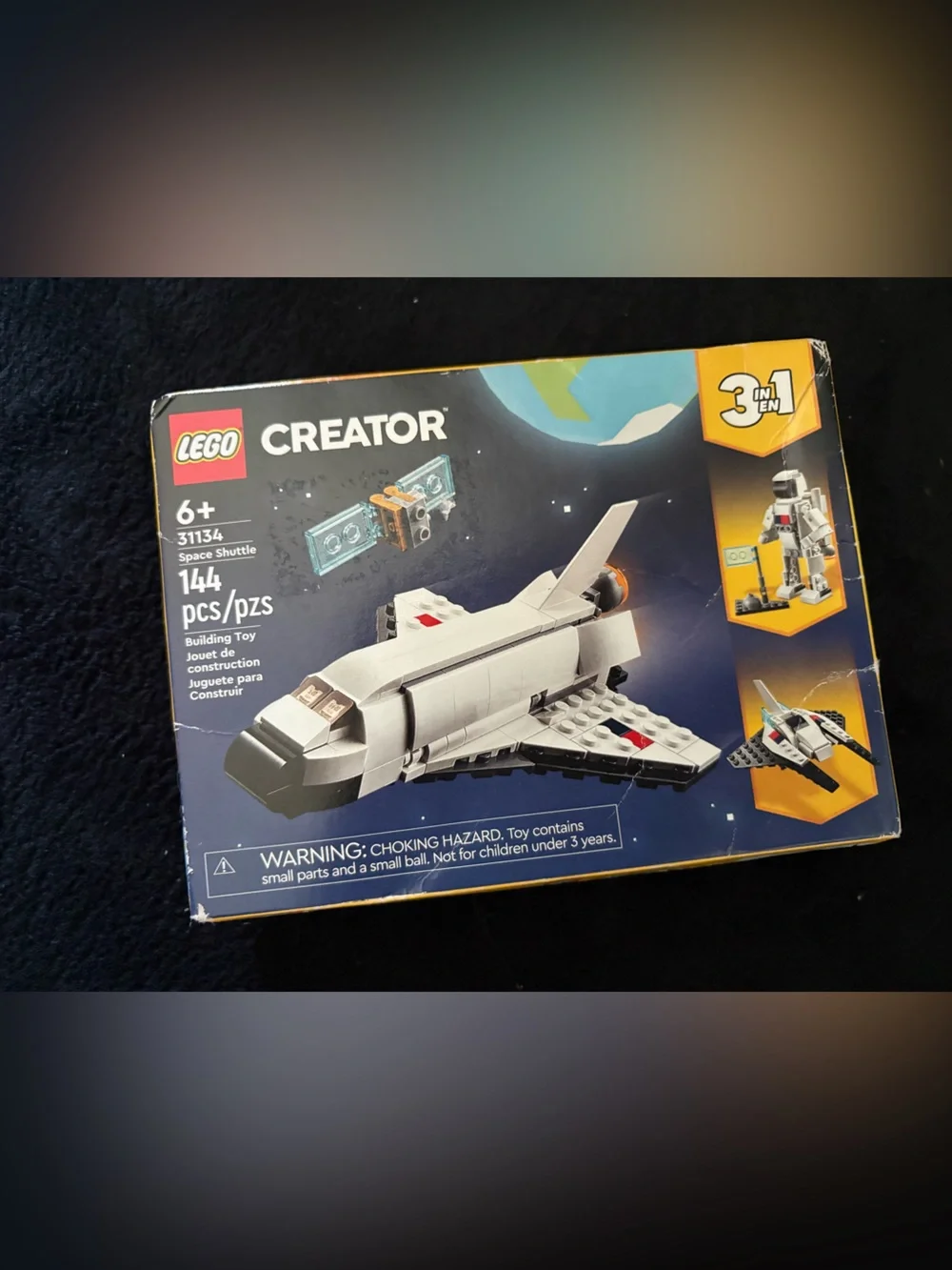 LEGO Creator Space Shuttle 3-in-1 building set